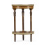 Napoleon III style lamp table with fine brass gallery