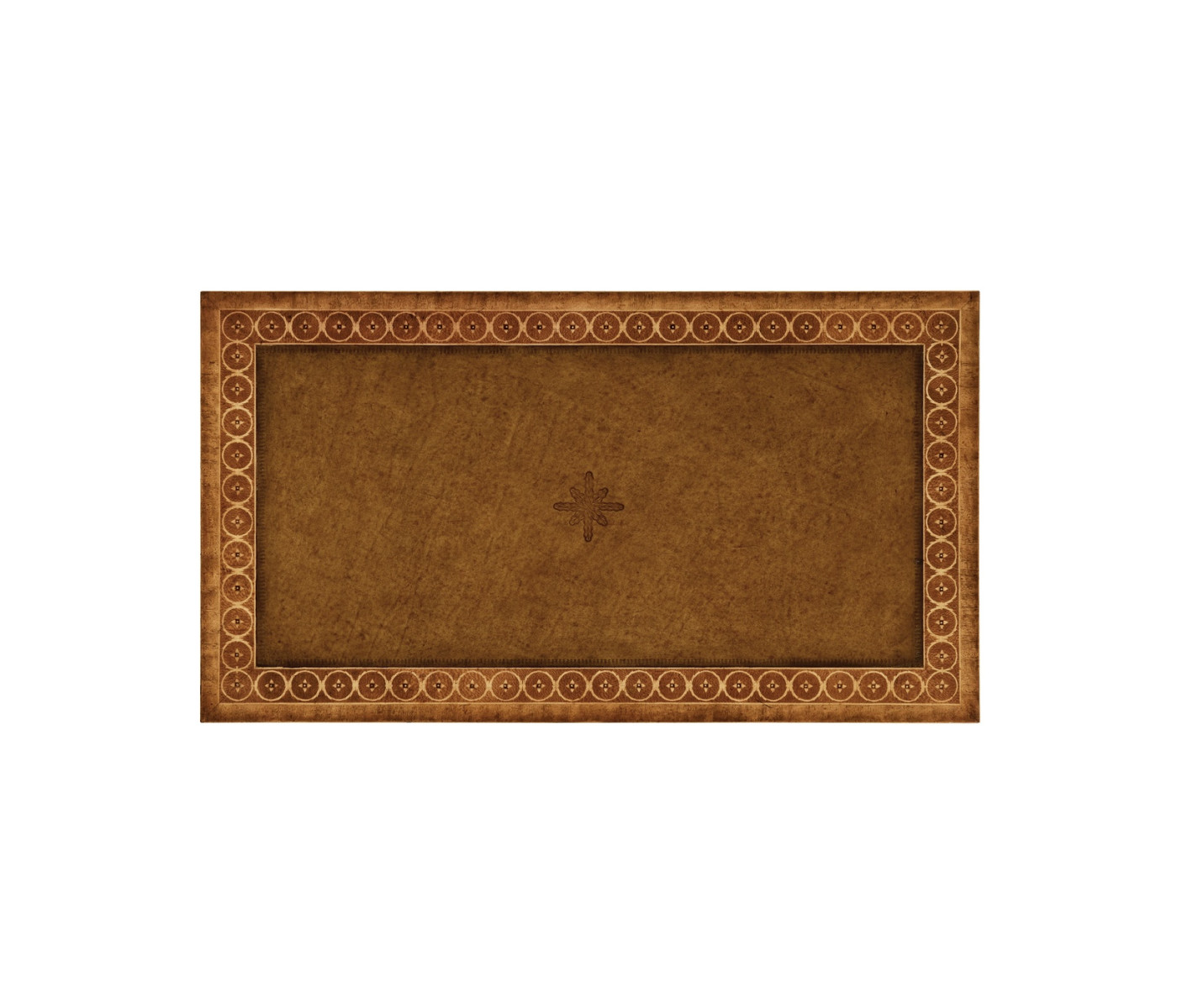Napoleon III style bureau plat with fine inlay