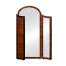 Art Deco style full length triple dressing mirror (High lustre)