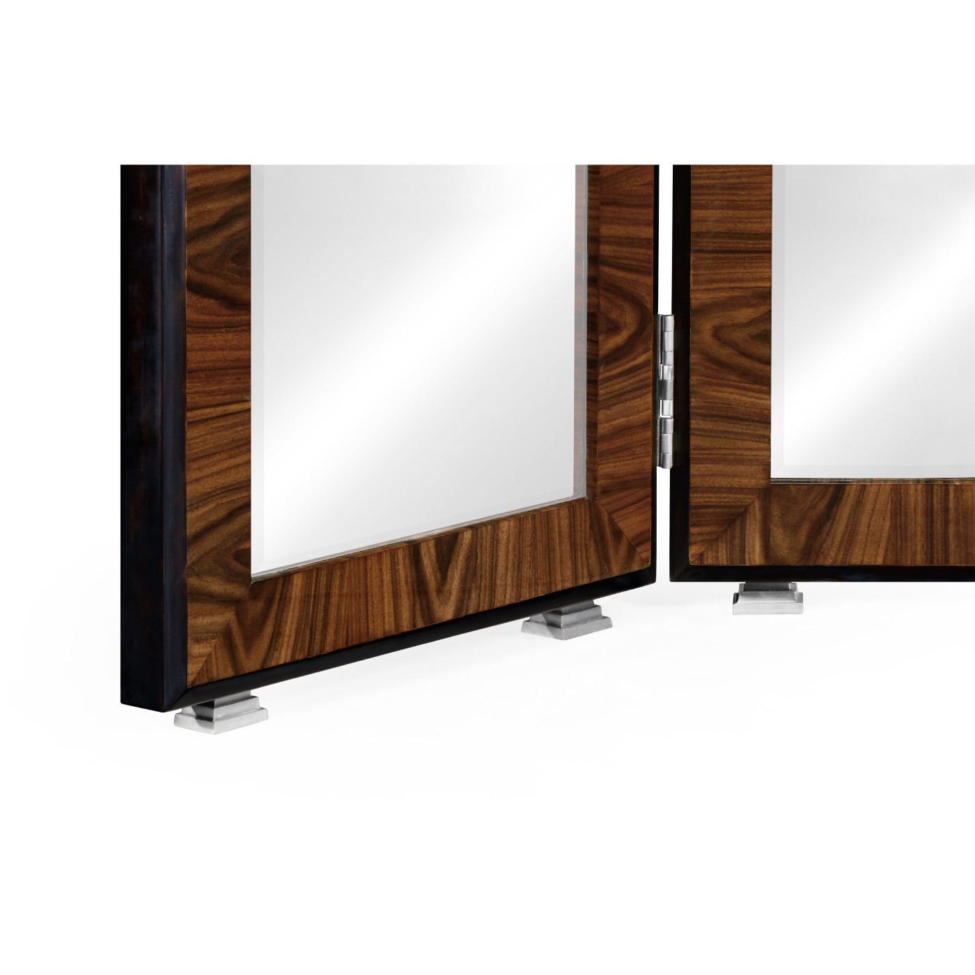 Art Deco style full length triple dressing mirror (High lustre)