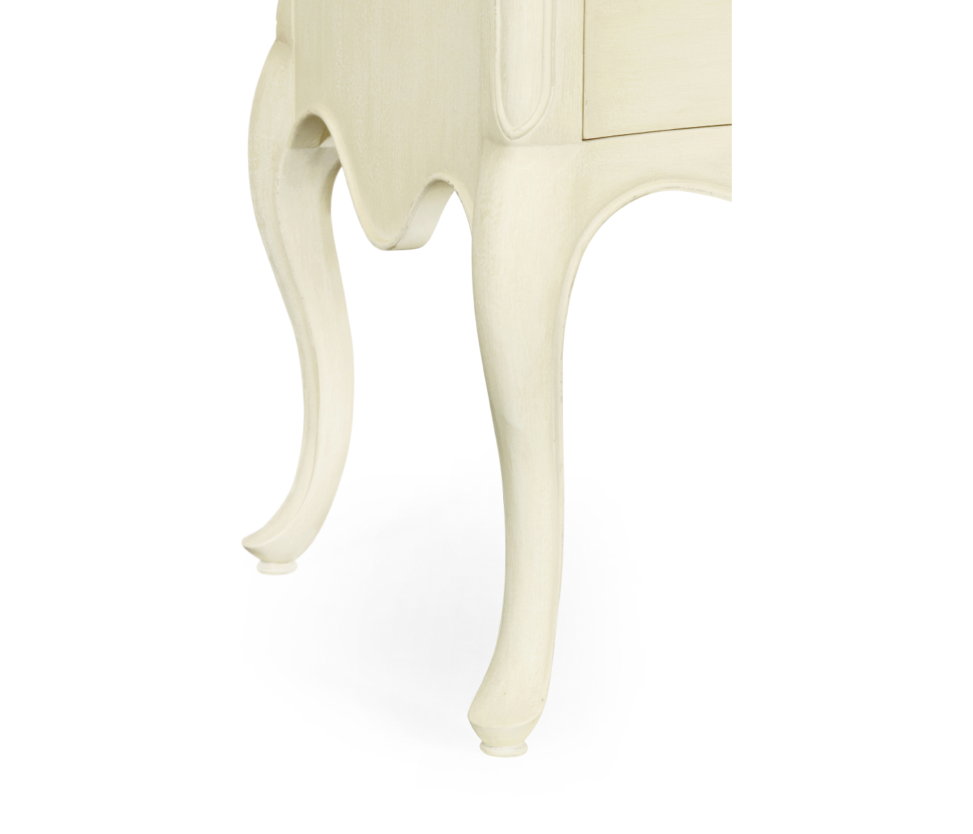 Linen painted French provincial chest of drawers