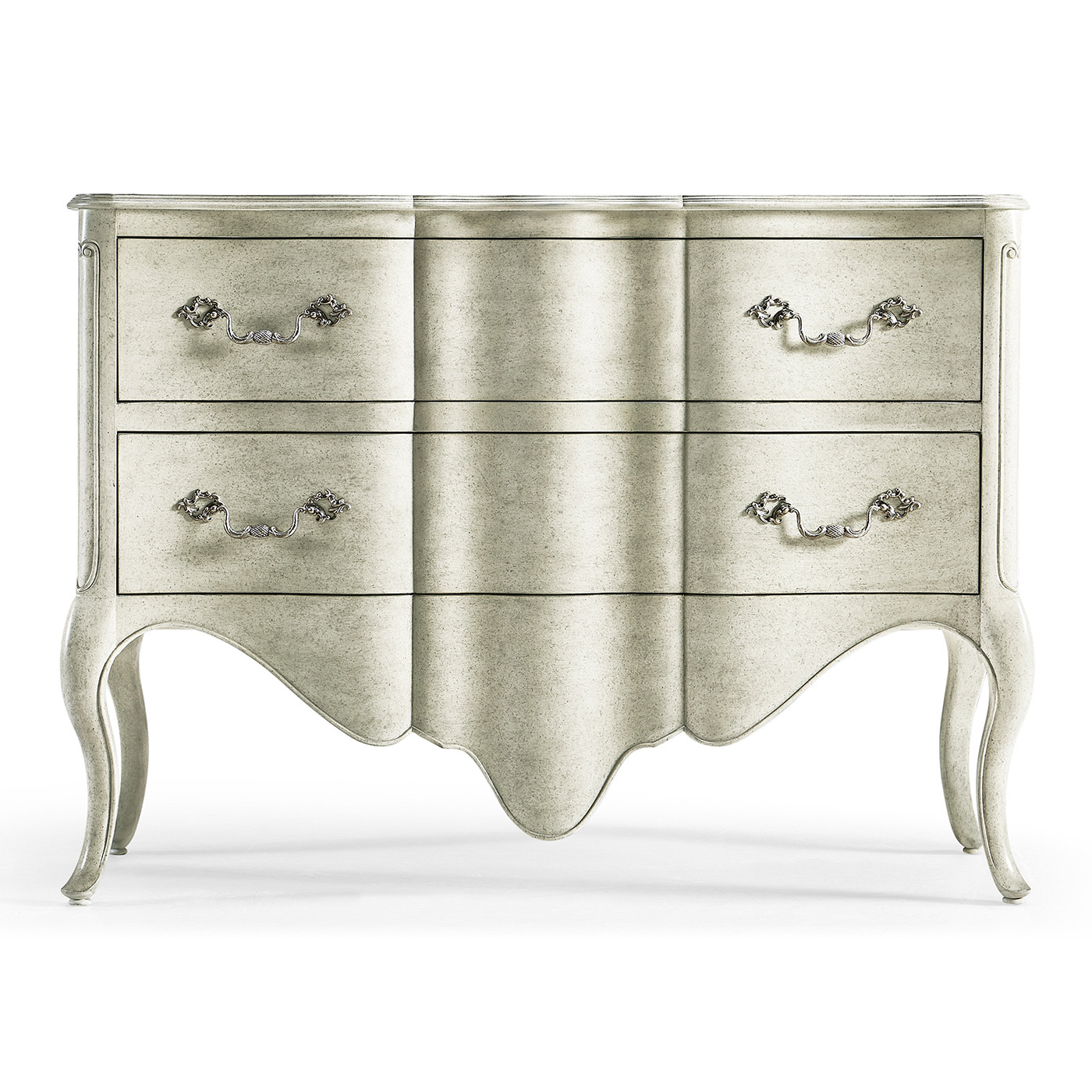 Peble grey - French provincial style chest of drawers