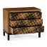 Hand Inlaid Tartan Low Chest