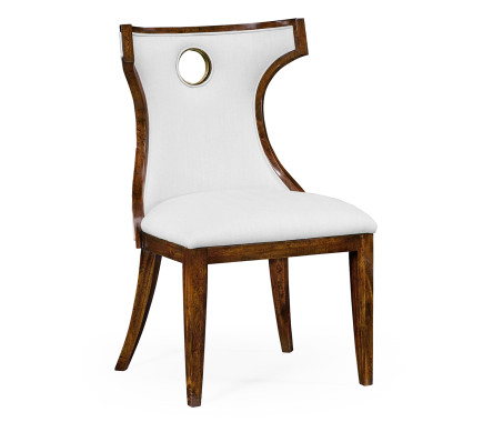 Greek Revival Biedermeier Mahogany Side Chair