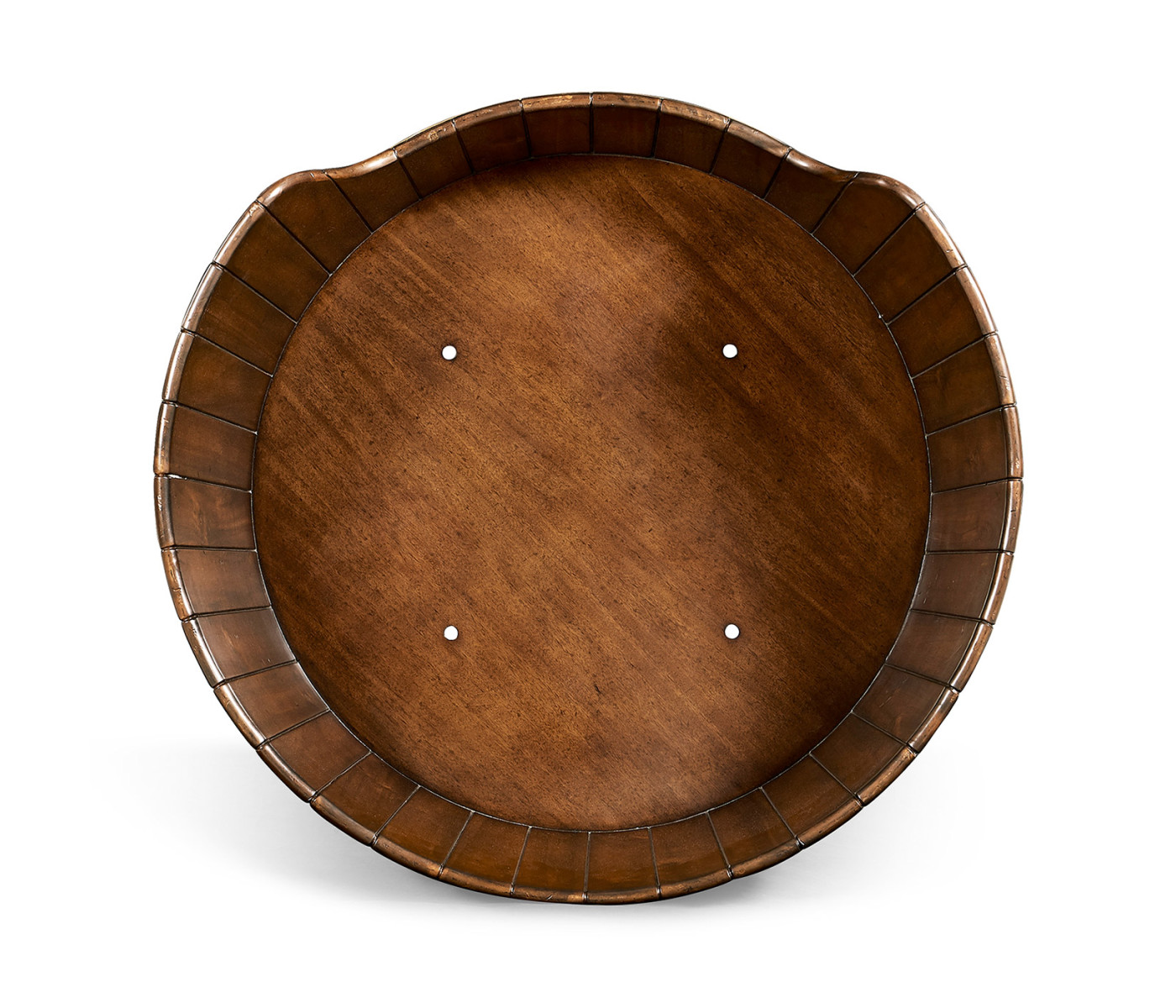 Medium Walnut Wooden Dog Bed