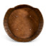 Medium Walnut Wooden Dog Bed