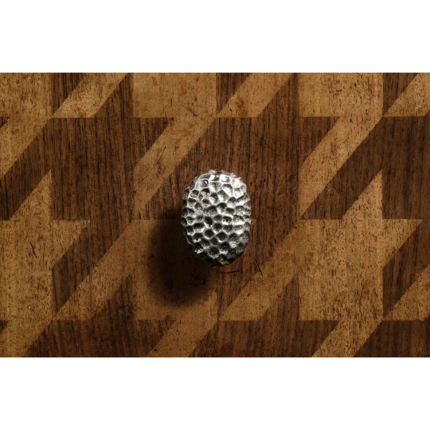 Houndstooth drinks cabinet