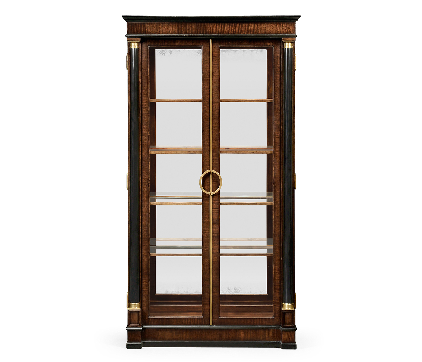 Regency Antique Mahogany Display Cabinet