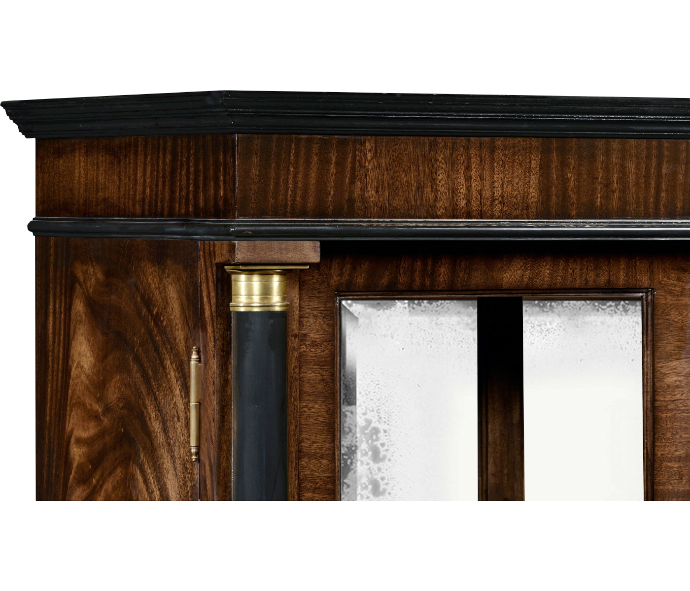 Regency Antique Mahogany Display Cabinet