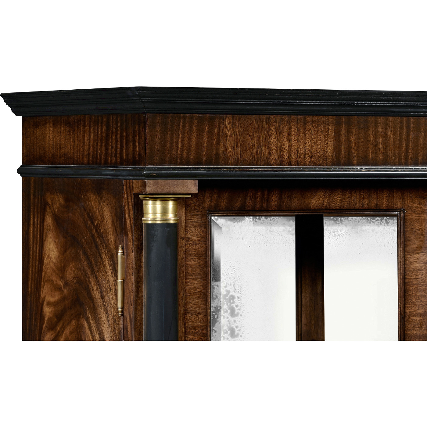 Regency Antique Mahogany Display Cabinet