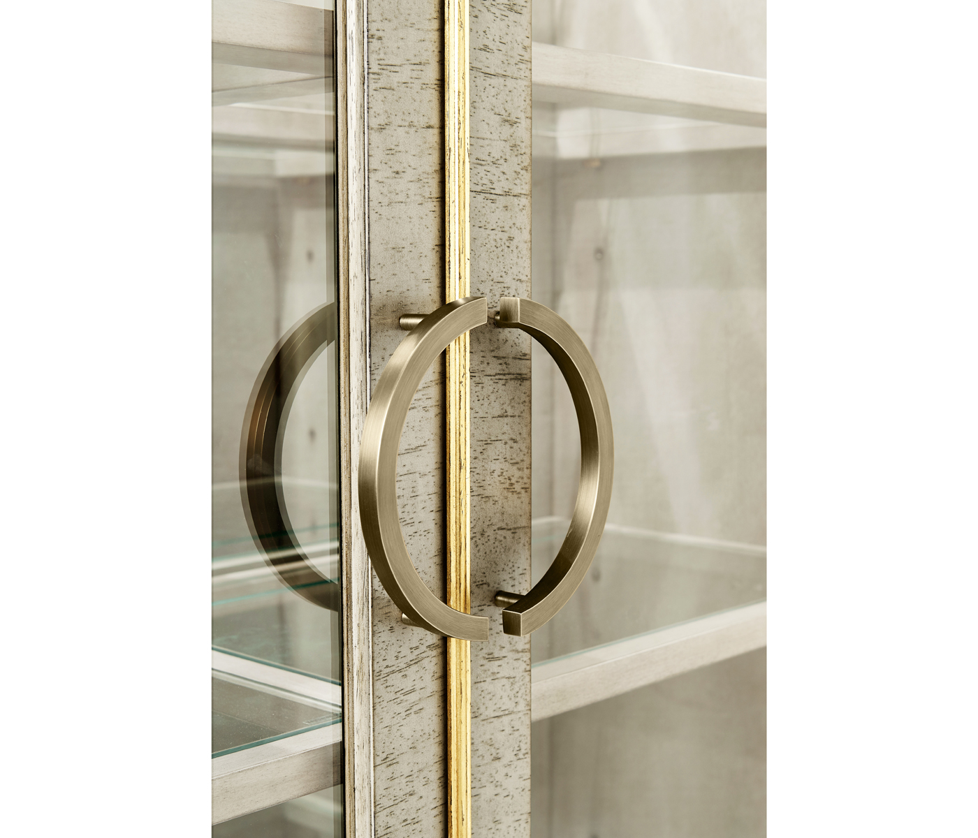 Regency Buckingham Painted Display Cabinet