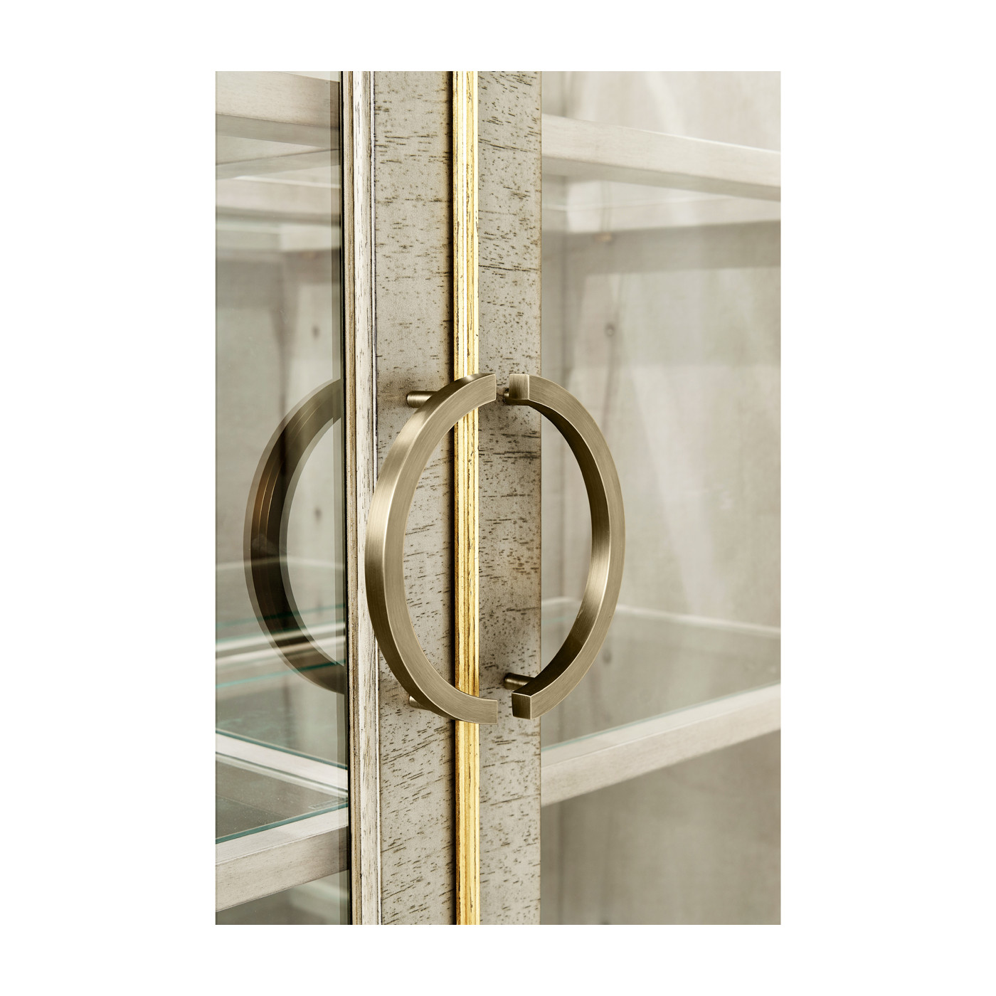 Regency Buckingham Painted Display Cabinet