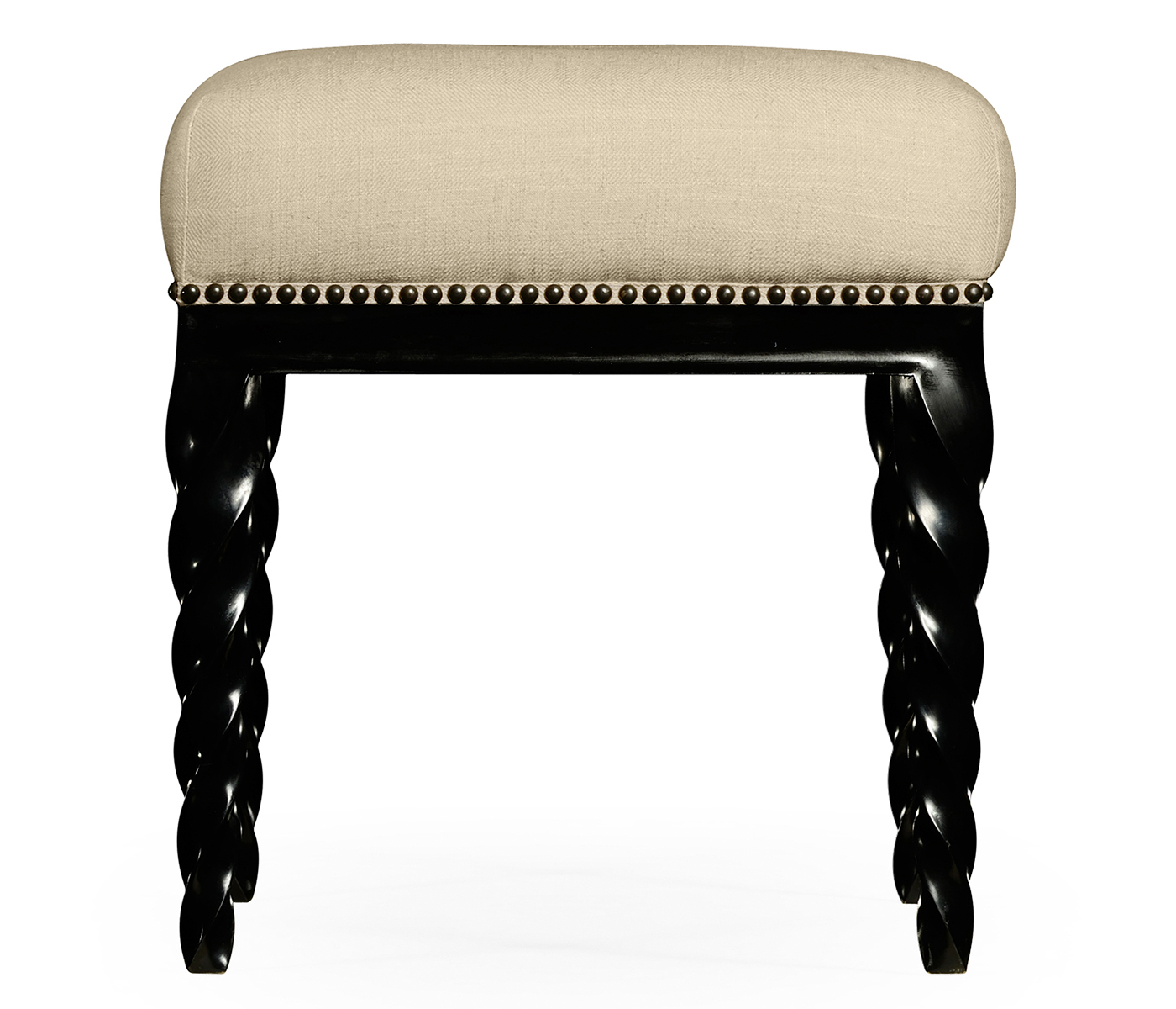 Black Barleytwist Stool