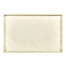 Large Scallopped Linen Tray