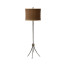 Bronze hammered floor lamp