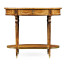 Sheraton Style Swagged Oval Side Table