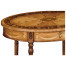 Sheraton Style Swagged Oval Side Table