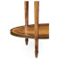 Sheraton Style Swagged Oval Side Table