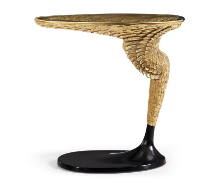 Empire Style Winged Sofa Table