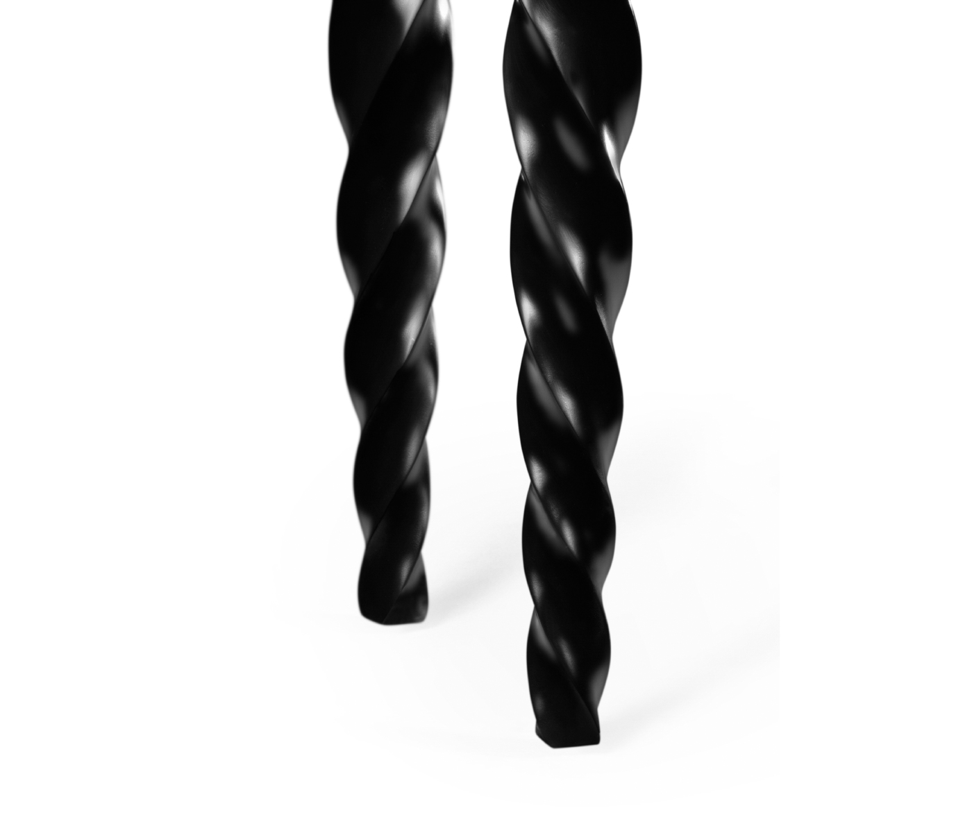 Black Barleytwist Console Table