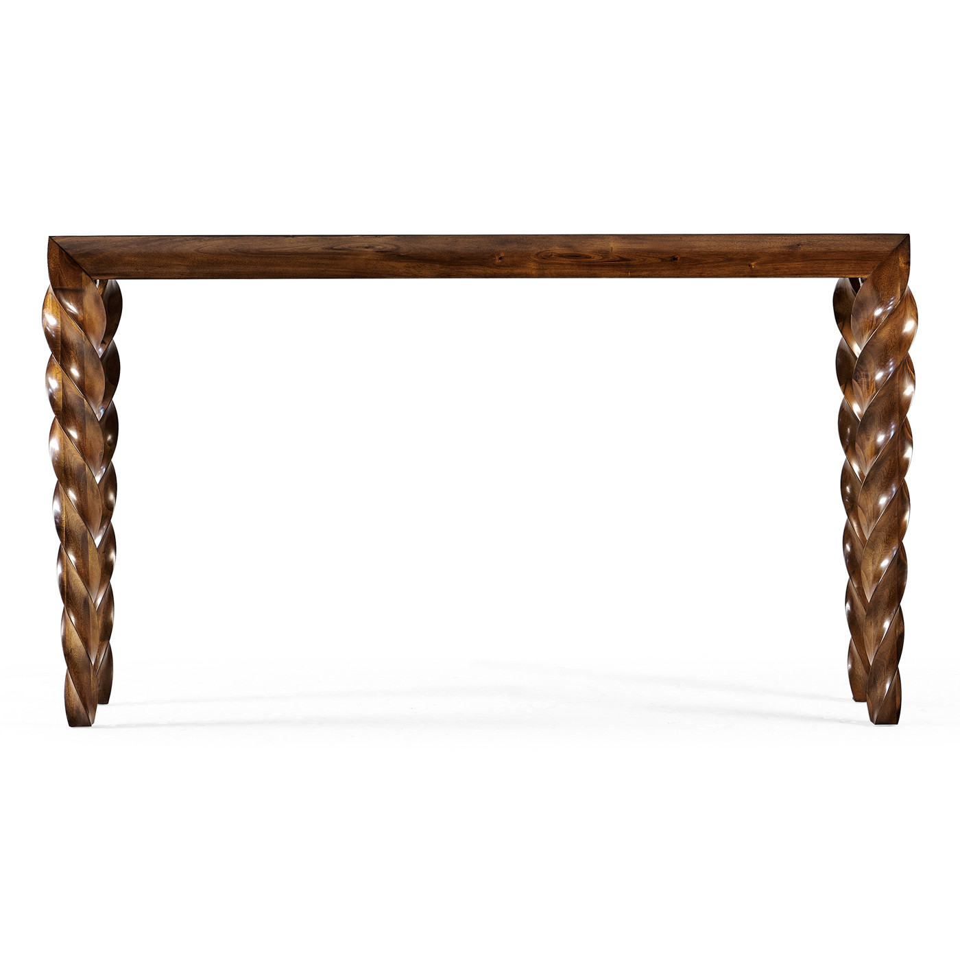 Walnut Barleytwist Console Table