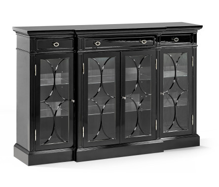 Madison Four Door Breakfront Display Cabinet