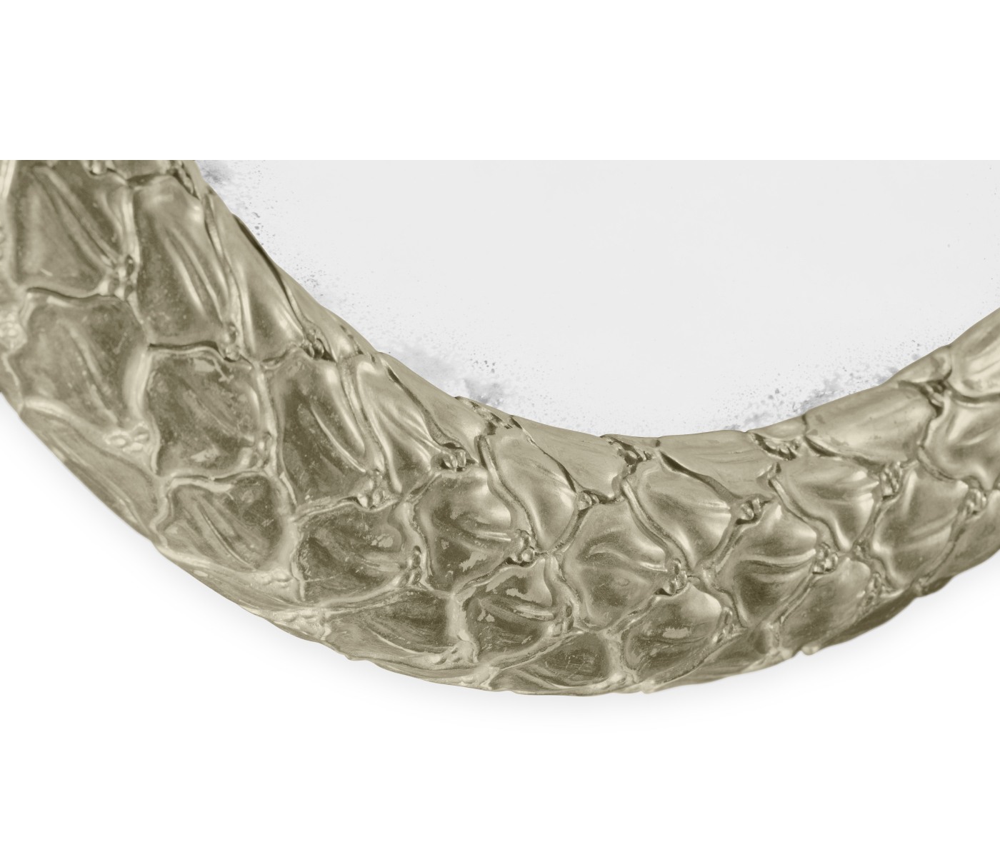 Carved and water gilded silver leaf 48
