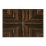 Macassar Ebony Lamp Table with White Brass Detail
