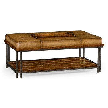 Country cocktail ottoman