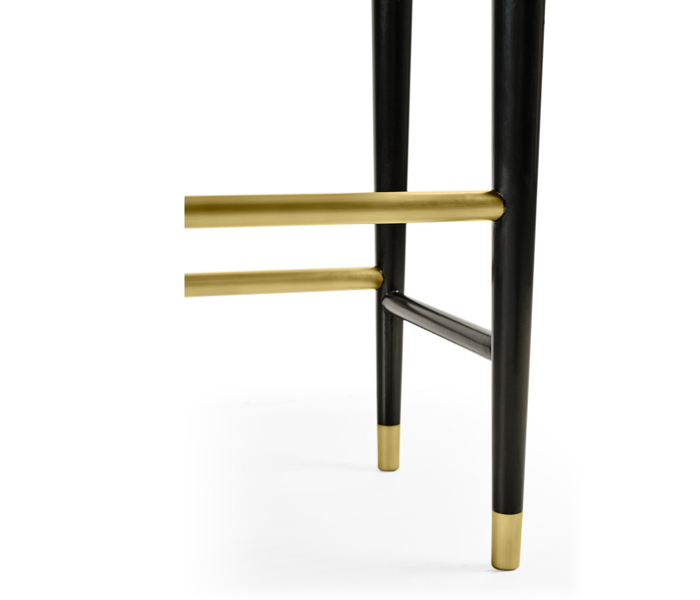 Black Painted Bar Stool