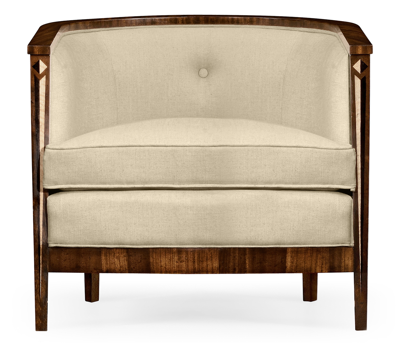 Knightbridge Antique Mahogany Tub Chair