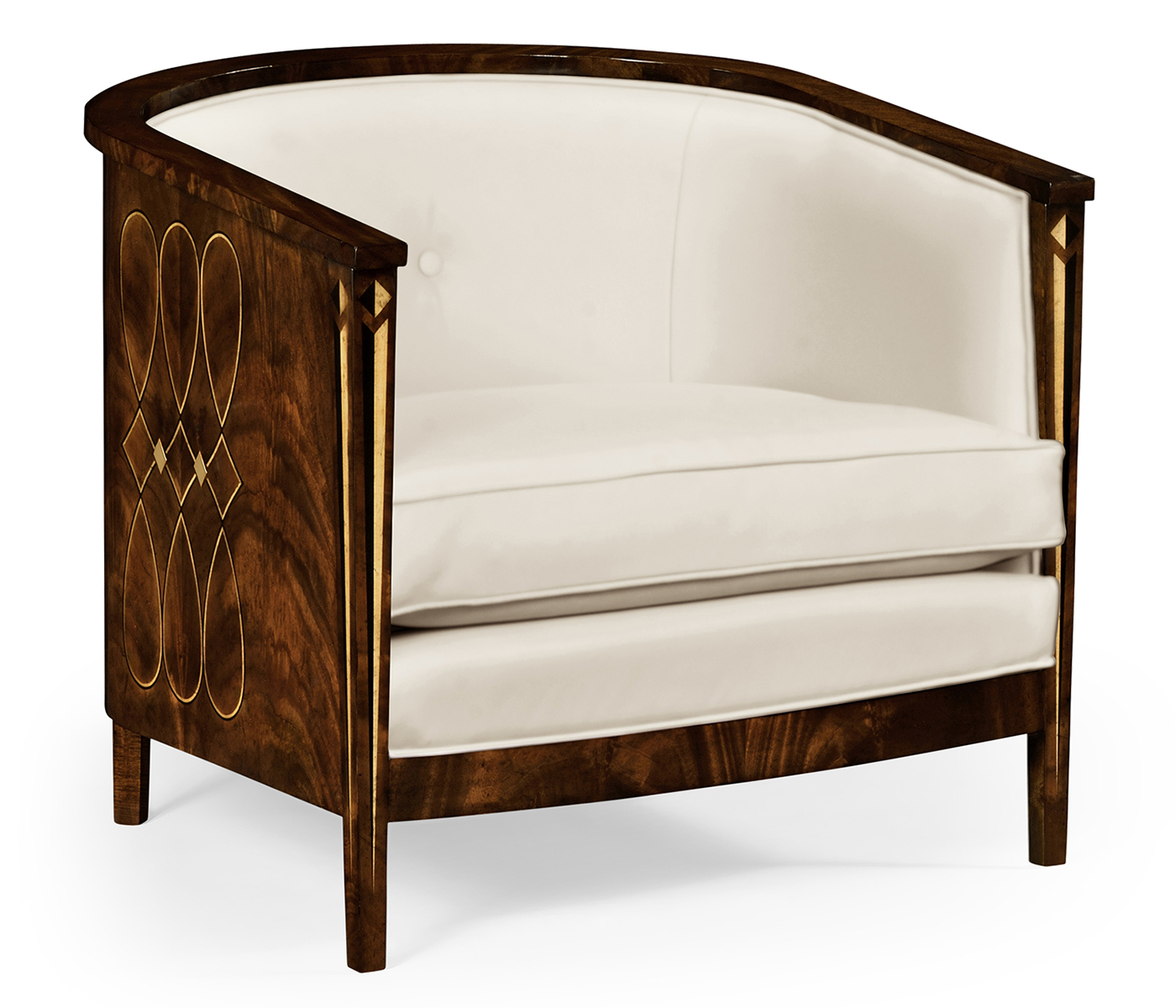 Knightbridge Antique Mahogany Tub Chair