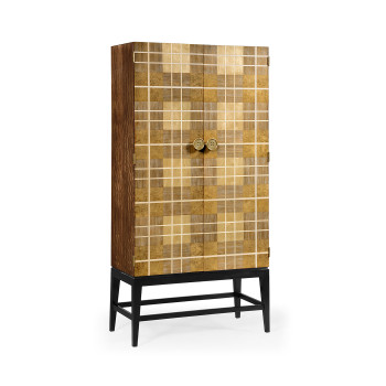 Pale Tartan Ladies Armoire