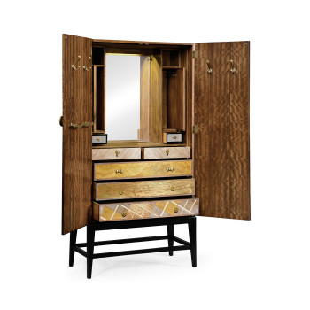 Pale Tartan Ladies Armoire