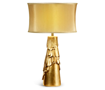 Antique gilded  table lamp