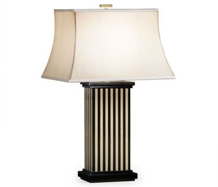Classic Ebony & Ivory Lamp