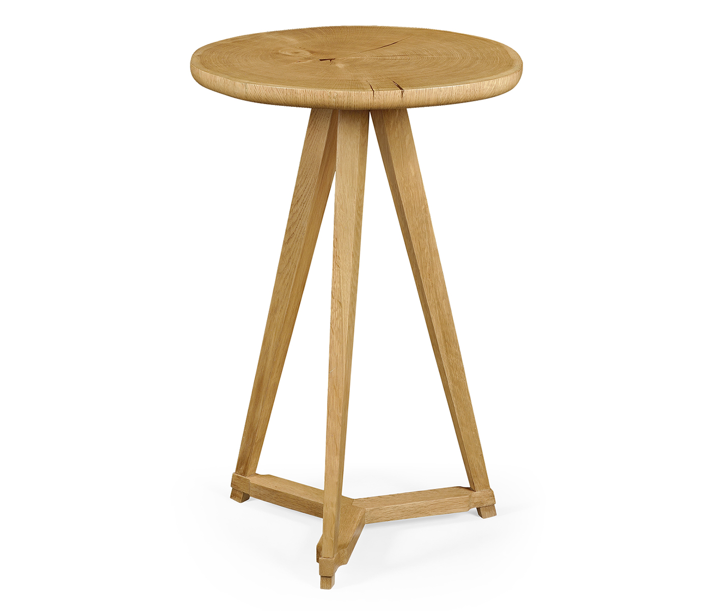 Oak & Oyster Side Table