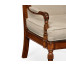 Regency Walnut Occasional Arm Chair