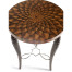 Feather Inlay End Table