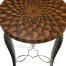 Feather Inlay End Table