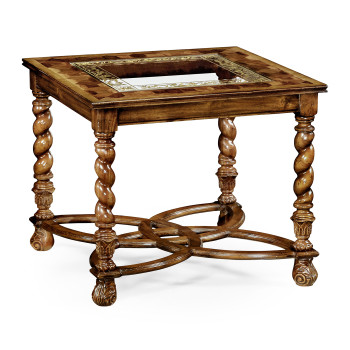 Oyster & Églomisé Side Table 24