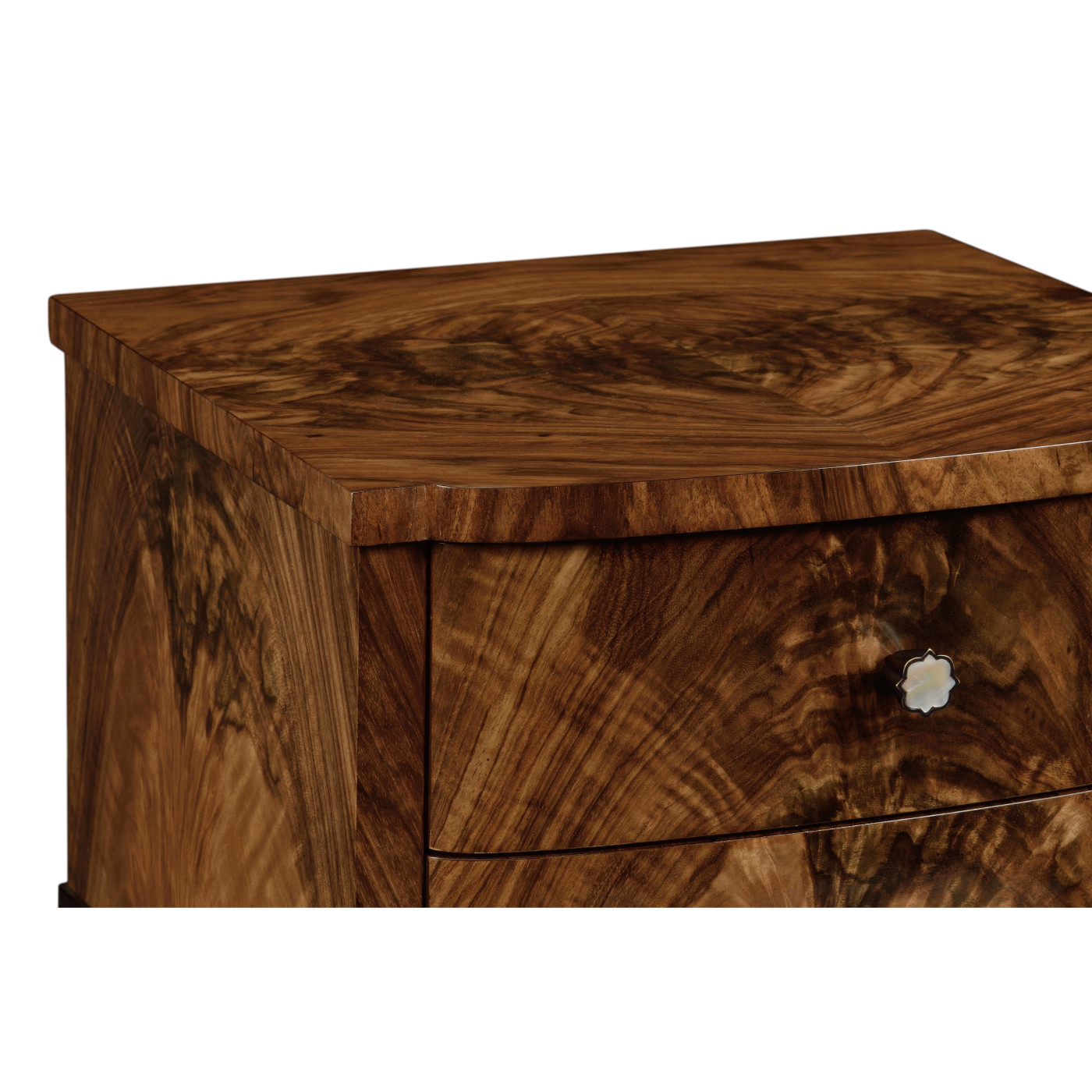 Walnut Barleytwist Lamp Table