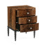 Black Barleytwist Chest of Drawers