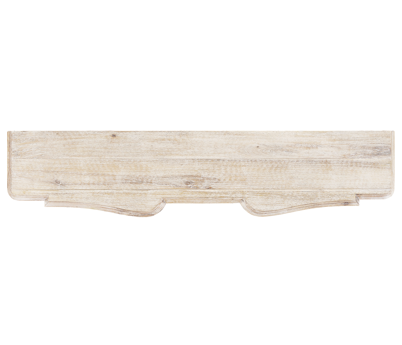 Rectangular Limed Acacia Console