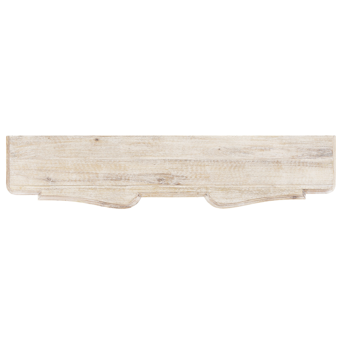 Rectangular Limed Acacia Console
