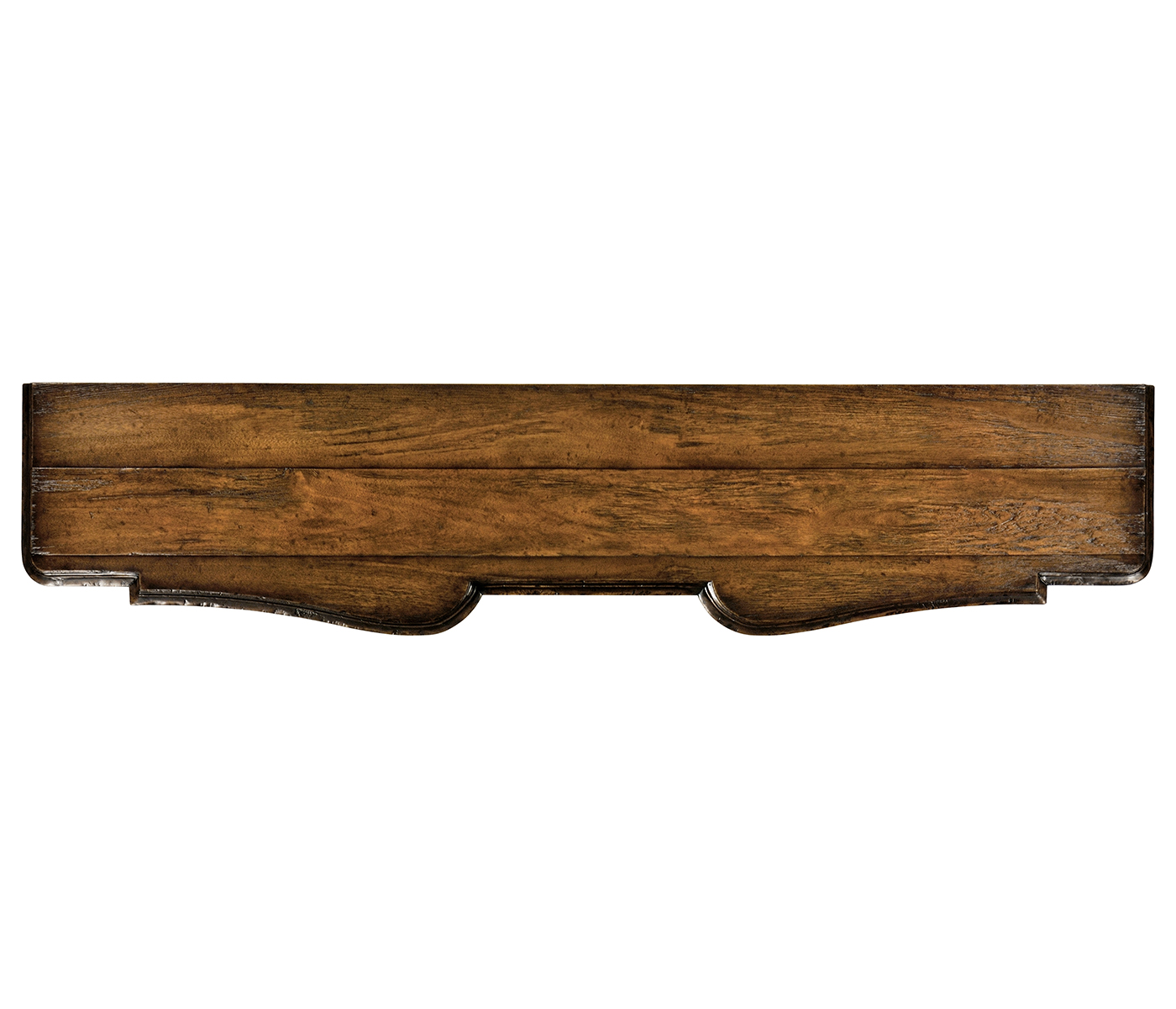 Rectangular Rustic Walnut Console