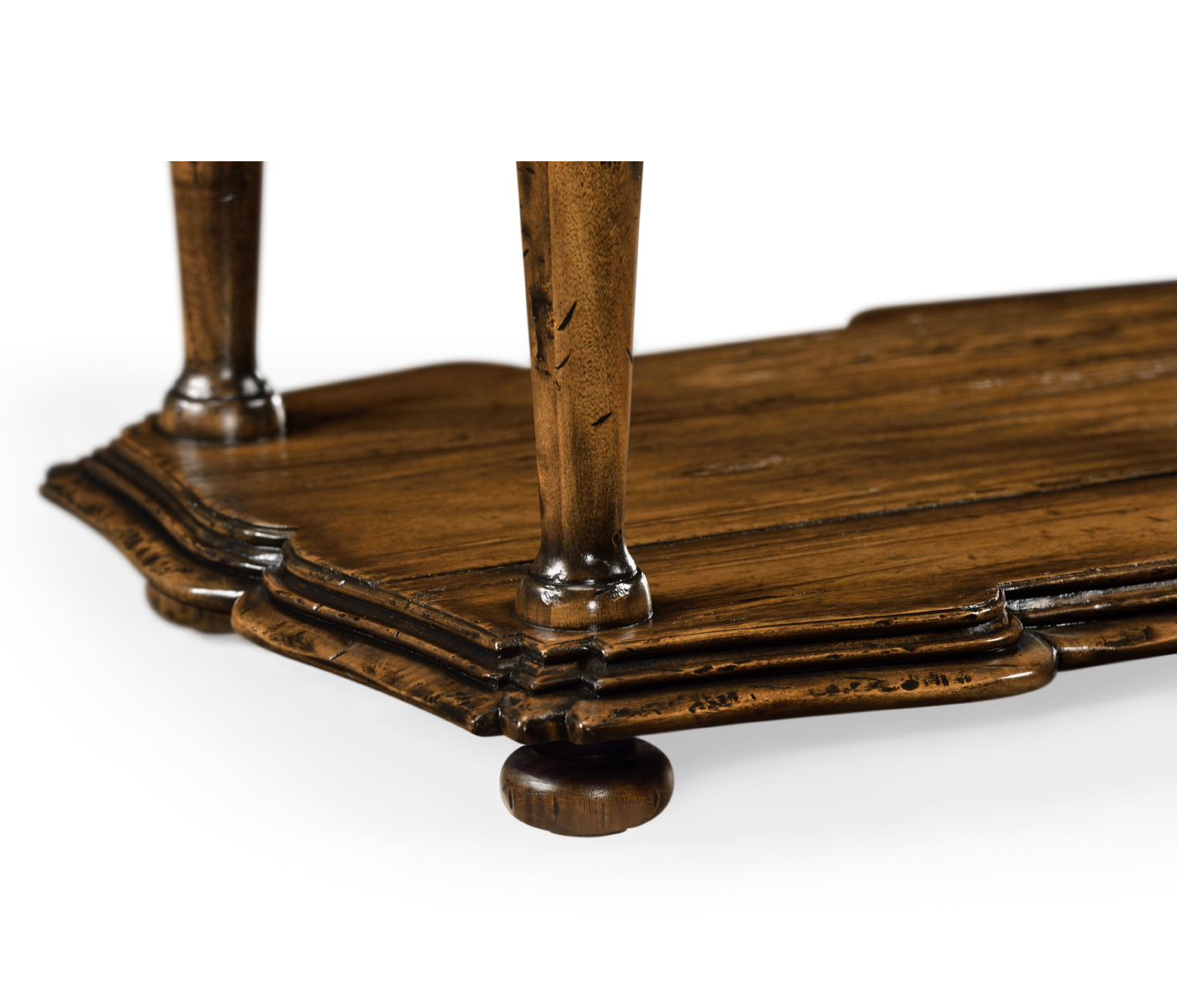 Rustic Walnut Side Table