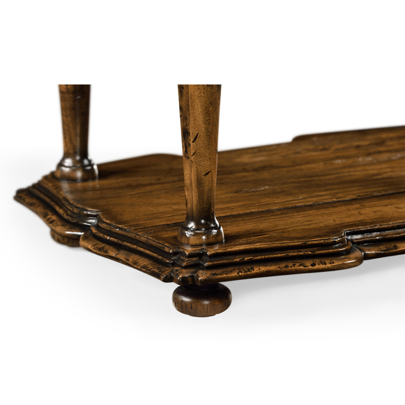 Rustic Walnut Side Table