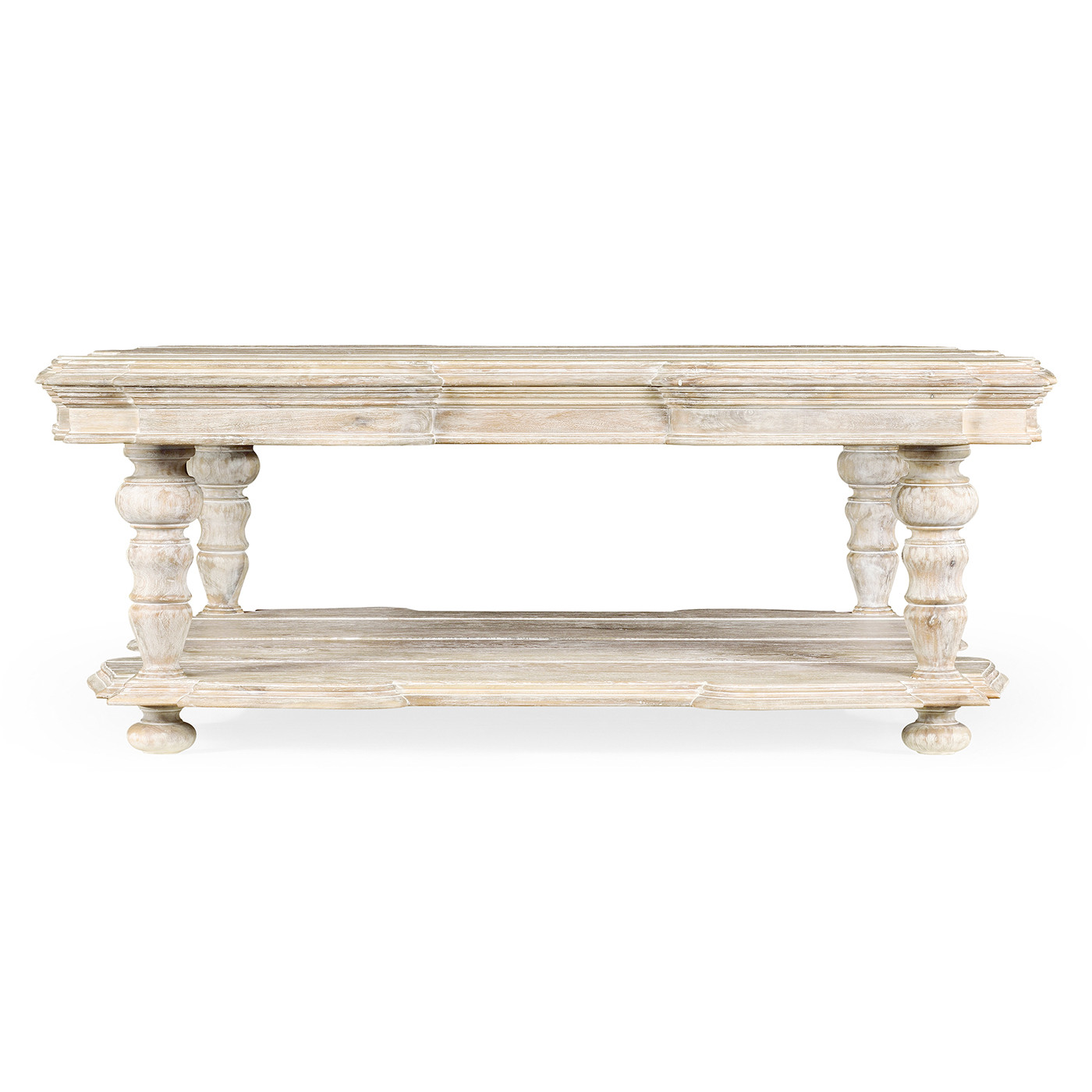 Square Limed Acacia Coffee Table