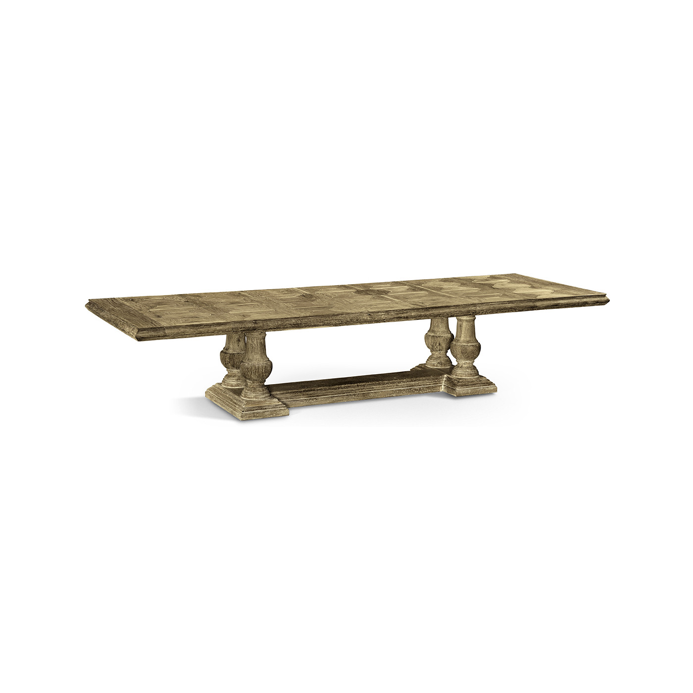 Medium Driftwood Extending Dining Table 110